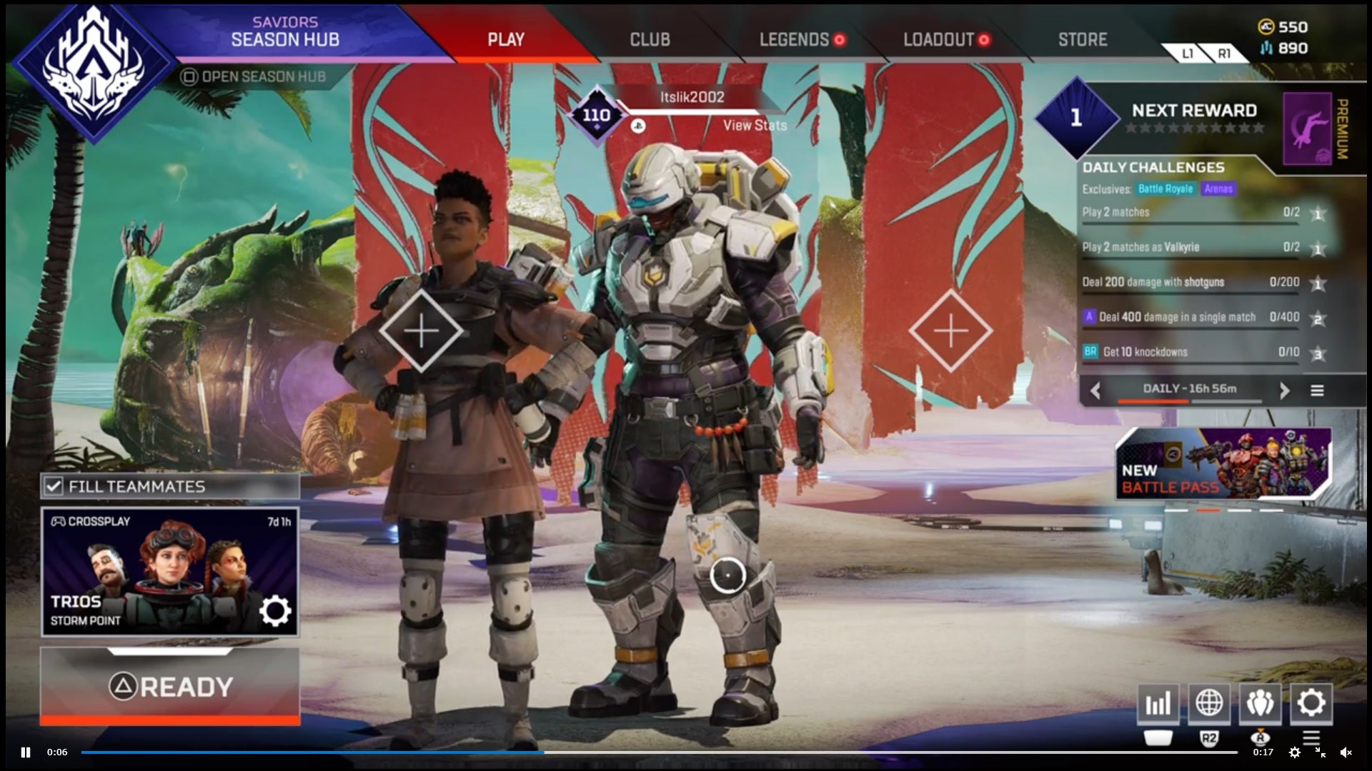 Apex Legends Saviors has added some super relatable idle animations
